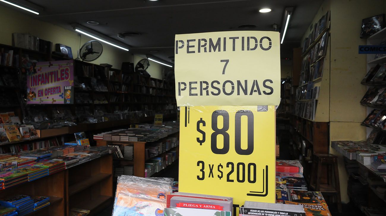 Las librerías de Av. Corrientes cumplen estrictas normas de seguridad.