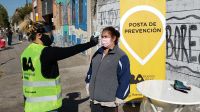 Los testeos de temperatura se realizan en varios sectores de Buenos Aires.