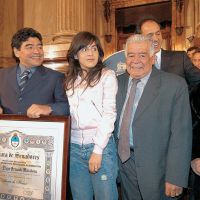 El emotivo cumpleaños de Gianina Maradona