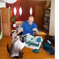Fabian Zitta abre su las puertas de su casa