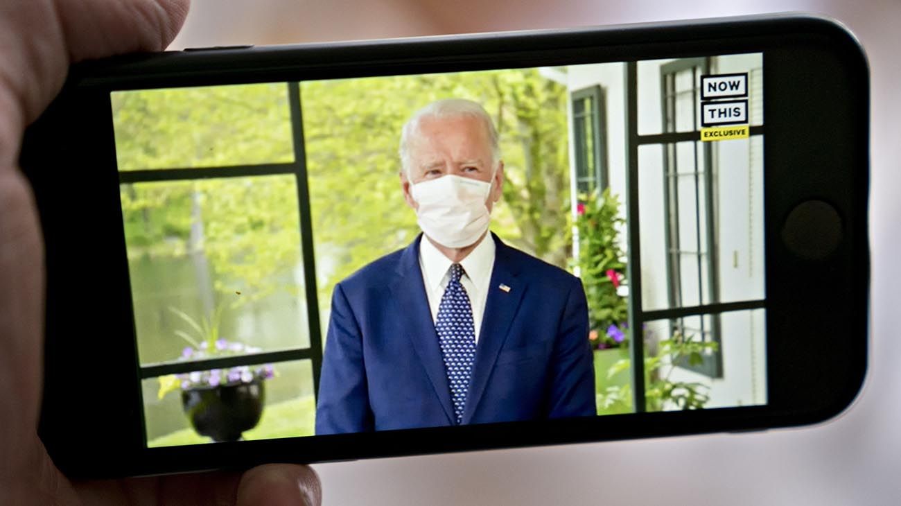 Biden hace campaña en cuarentena desde su casa en Delaware