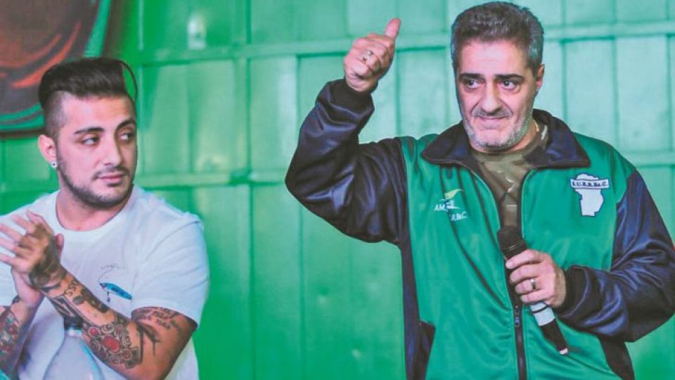 CATRAMBONE. Después de siete meses en Bouwer, el dirigente había recuperado la libertad el 2 de abril.
