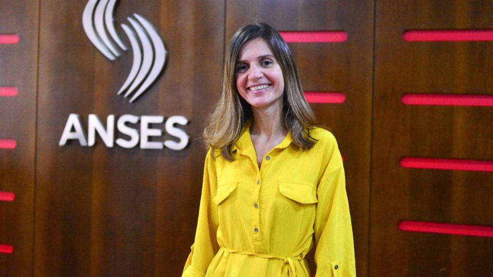 Fernanda Raverta, titular de la Anses.