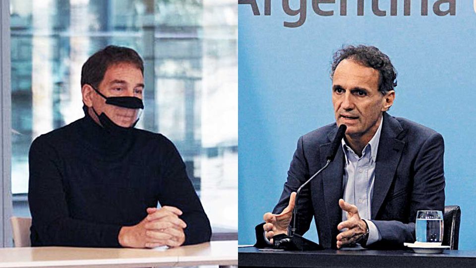 Cruce. Santilli y Katopodis se expresaron por el enfrentamiento.