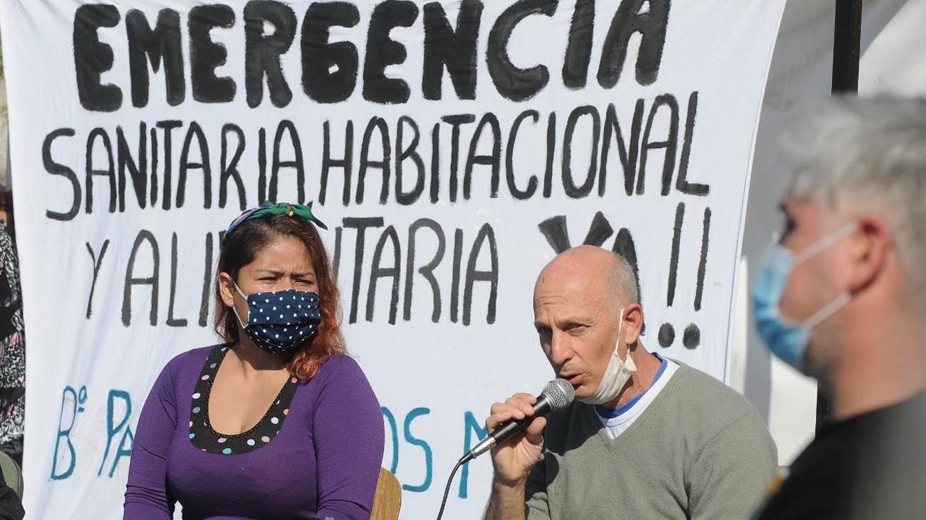 EN LA PARROQUIA CRISTO OBRERO, ANTE EL ABANDONO DEL GOBIERNO DE LA CIUDAD PEDIMOS LA INTERVENCIóN DEL ESTADO NACIONAL PARA FRENAR LA CURVA EXPONENCIAL QUE SE ESTá PRODUCIENDO EN EL BARRIO PADRE MUGICA