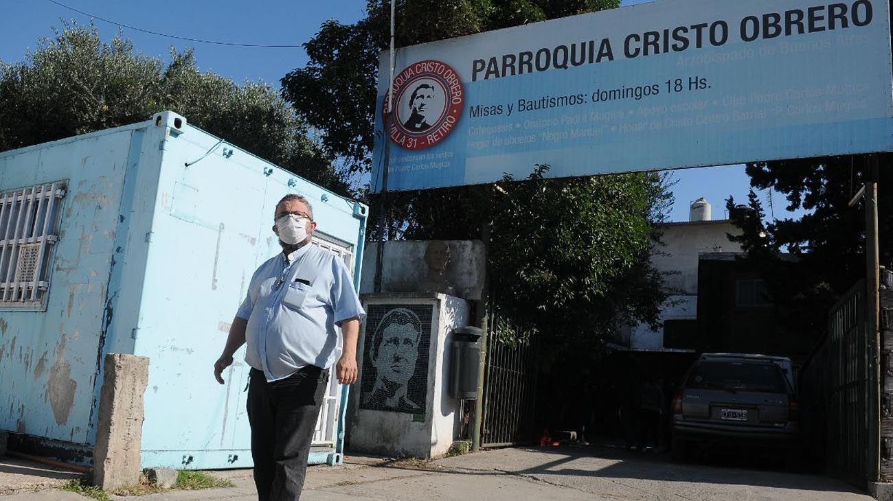 EN LA PARROQUIA CRISTO OBRERO, ANTE EL ABANDONO DEL GOBIERNO DE LA CIUDAD PEDIMOS LA INTERVENCIóN DEL ESTADO NACIONAL PARA FRENAR LA CURVA EXPONENCIAL QUE SE ESTá PRODUCIENDO EN EL BARRIO PADRE MUGICA