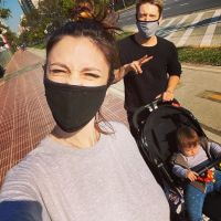 La primera salida luego de 60 días en cuarentena de Lionel Ferro y su hija, Roma
