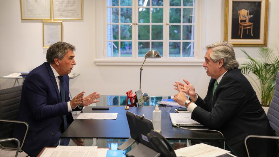 El presidente de la Nación, Alberto Fernández