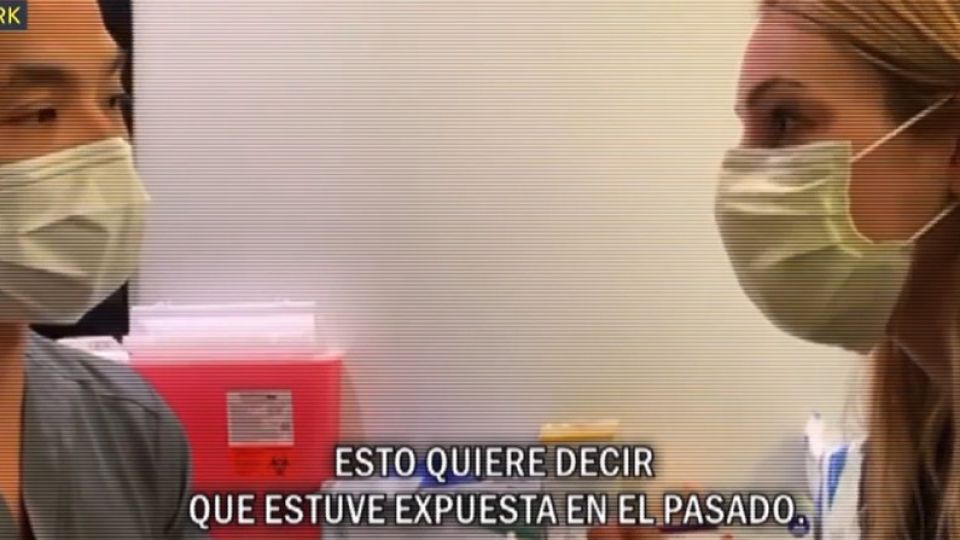 La periodista argentino se sometió a un test en vivo