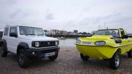 El Dutton Surf se construyó en base a un Jimny con piezas de diferentes modelos, de entre 2005 y 2018.