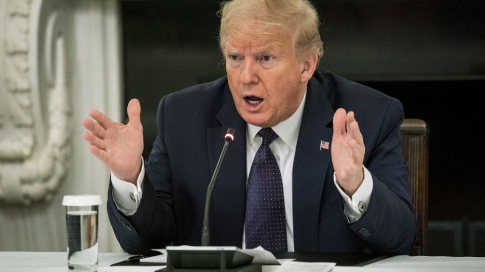 Donald Trump, presidente de los Estados Unidos.