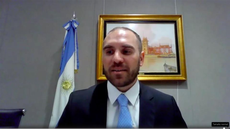 Martín Guzmán en diálogo con la Cámara de Comercio de EE.UU.