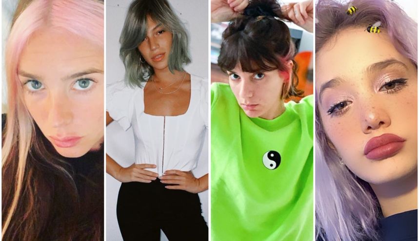 Crazy colors: famosas se suman a la tendencia de colores fantasía en el cabello