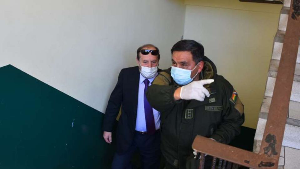 Marcelo Navajas, ministro de Salud, detenido.