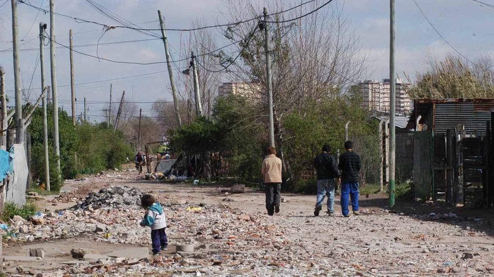niños pobres en Villas