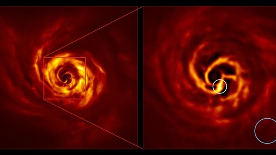 Las imágenes fueron tomadas por el Very Large Telescope (VLT) del Observatorio Europeo Austral
