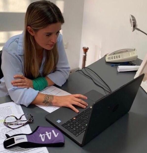 Noelia Ruiz, diputada provincia por Juntos por el Cambio.