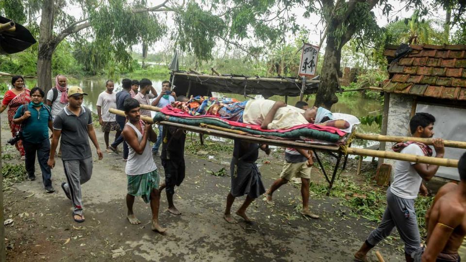 Ciclón tropical azota la India y Bangladesh en medio de la pandemia por coronavirus