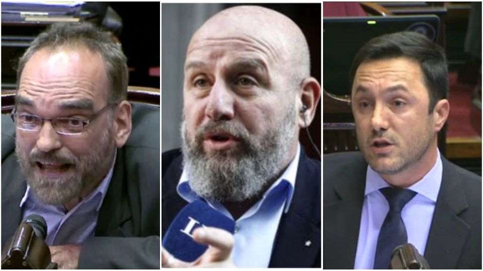 Fernando Iglesias, Waldo Wolff, Luis Petri.