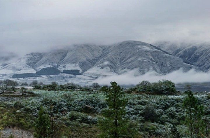 Nevó en Tafi del Valle