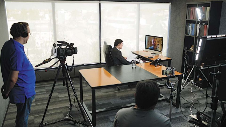 Jim O'Neill, en la entrevista con Jorge Fontevecchia.