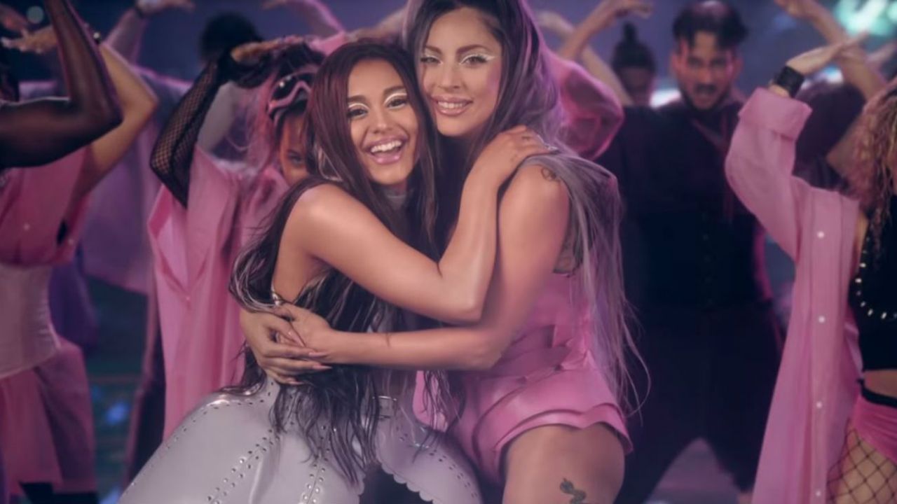 Lady Gaga y Ariana Grande arrasan con "Rain on me"
