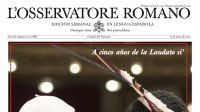 Nueva edición del Osservatore Romano.