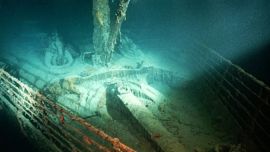 Quieren bajar a recuperar un radiotelégrafo original de Marconi hundido con el Titanic.