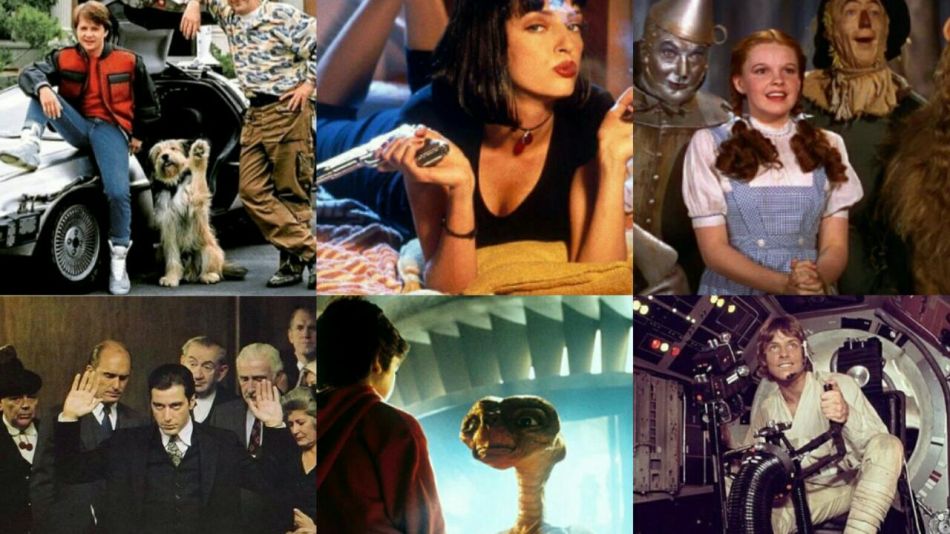 Hollywood eligió las 50 mejores películas de la historia