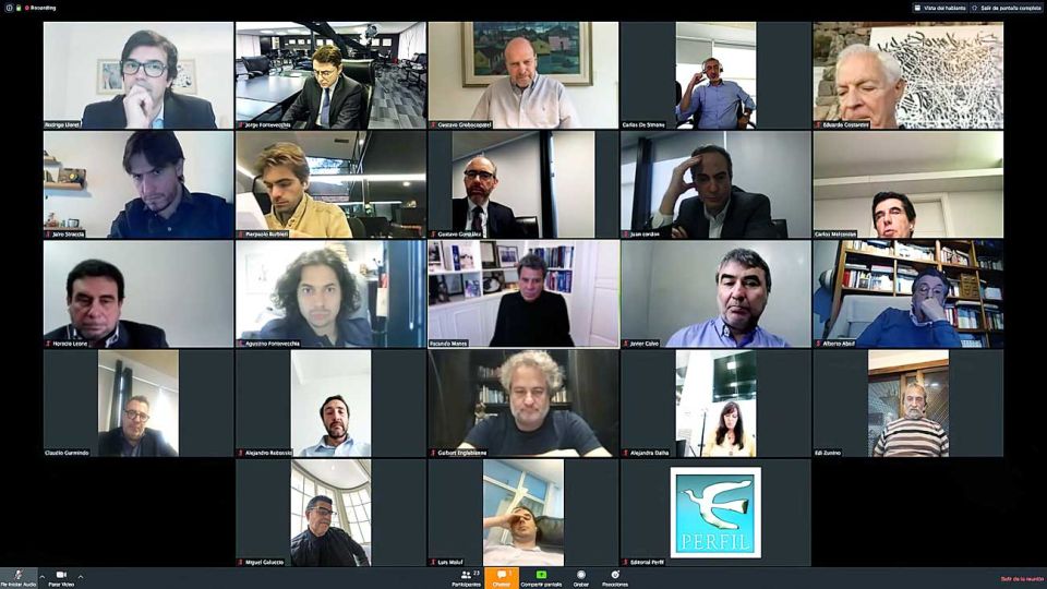 Por zoom. Se realizó el 28 de abril la primera reunión del Consejo de Asesores de Perfil.