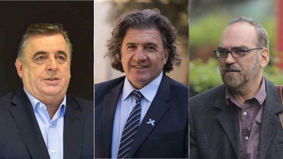 Mario Negri, Fernando Iglesias y Jose Luis Ramon