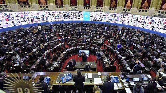 Sesión. JxC intentó debatirlo pero la moción fue rechazada.