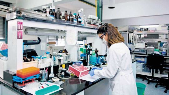 Laboratorio. El novedoso test se desarrolló en el Centro César Milstein, ubicado en el barrio porteño de Mataderos.