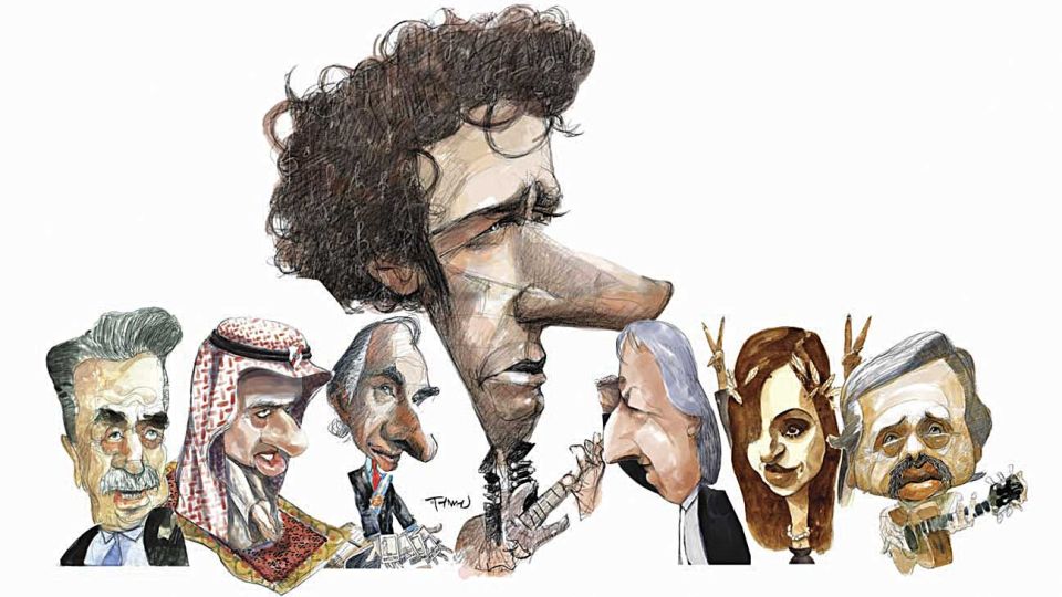 ‘...yo caminaré entre las piedras...’ Alfonsín, Menem, De la Rúa, Kirchner, Cristina, Alberto.