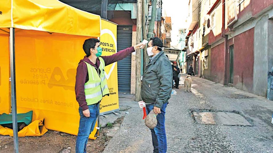 Operativo. Ya hay 50 puntos instalados en accesos a barrios.