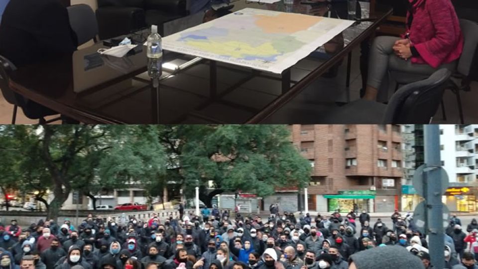 IMPUTADOS. Entre UTA y SUOEM, la Justicia imputó a 58 trabajadores por las protestas que se llevaron a cabo esta semana./AVISO. Desde la justicia advirtieron a los gremios ante nuevas protestas. Se podrían producir detenciones y hasta la pérdida de la personería jurídica de los gremios.