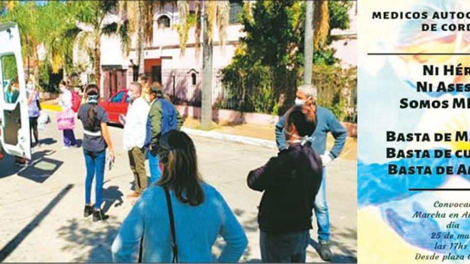 SALDAN. En el geriátrico Santa Lucía se originó uno de los brotes más significativos de coronavirus en la provincia de Córdoba, con 56 personas infectadas y 11 fallecidas./APOYO. A través de las redes sociales se convoca a una marcha para el 25 de mayo en apoyo a los profesionales de la salud.