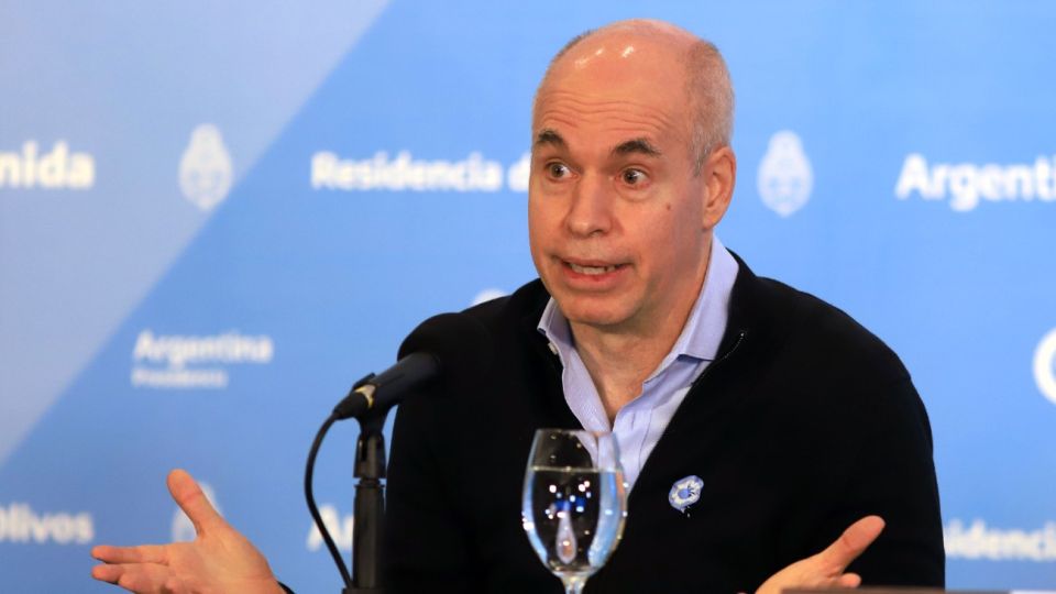 Horacio Rodríguez Larreta, jefe de Gobierno porteño.