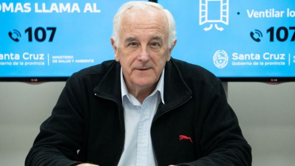 El Ministro de Salud y Ambiente, Dr. Juan Carlos Nadalich.
