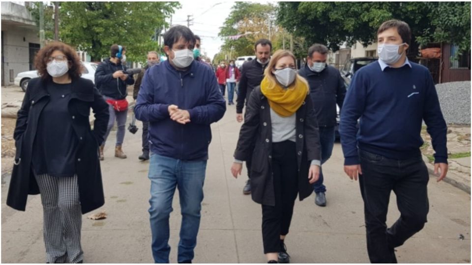 Operativo casa por casa. Detectaron 8 casos positivos.