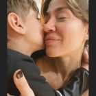Jimena Baron y Daniel Osvaldo