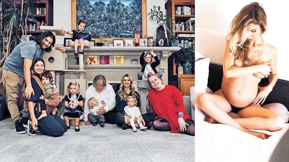 Familia. Agustina Picasso es argentina y espera una nena. Es el sexto hijo que tiene con Matt Groening, con quien vive en Los Angeles.