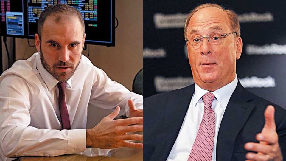 En la mesa de negociación. Guzmán se mostró optimista. Larry Fink, de BlackRock, es uno de los acreedores más duros.
