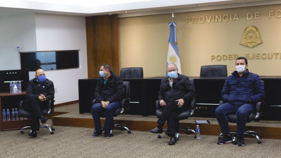 El gobernador Insfran presidió el Consejo de Atención Integral de la Emergencia este domingo.