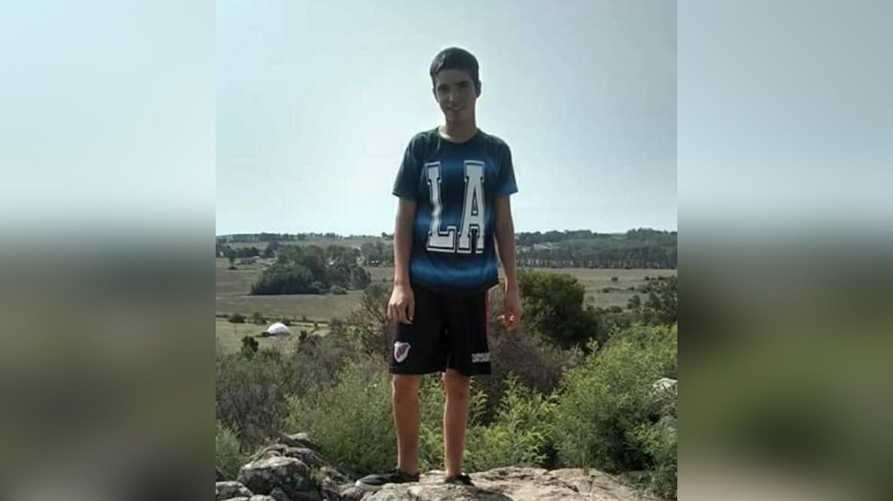 Alex Campo tenía 15 años. Lo mataron cuando cazaba liebres y perdices en un campo de Cañuelas. 