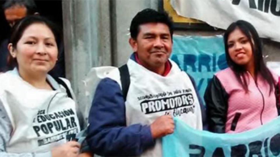 Agustín Navarro, referente de Barrios de Pie.