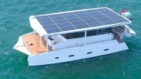 Aquanima 40, un catamarán capaz de surcar los mares con energía solar