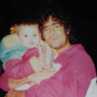 Ramiro Bueno homenajeó a su padre, Rodrigo Bueno, el día que cumpliría años