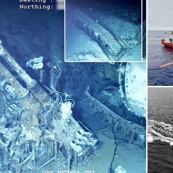 El USS Nevada fue encontrado por drones submarinos a 120 kilómetros de Pearl Parbor y 4.690 m de profundidad.