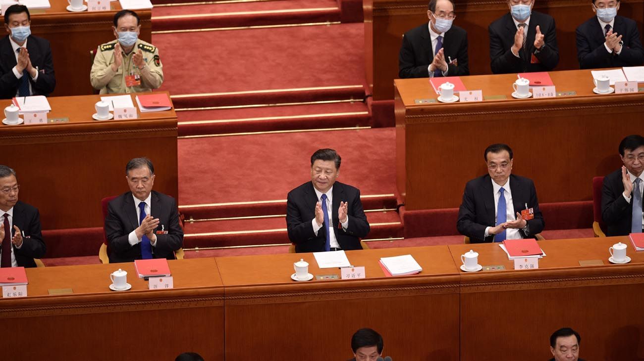 El parlamento chino.